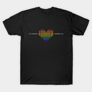 Colorful Heart Dot T-Shirt